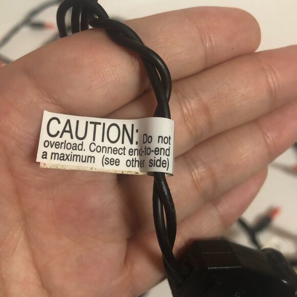 String Halloween Orange Lights - Picture 5 of 6